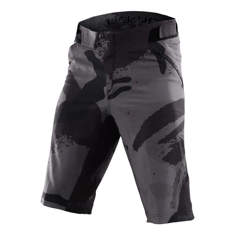 Troy Lee Designs Ruckus Brit Camo Shell Shorts in Black